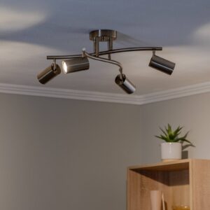 Svítidlo Lucea antická mosaz kov