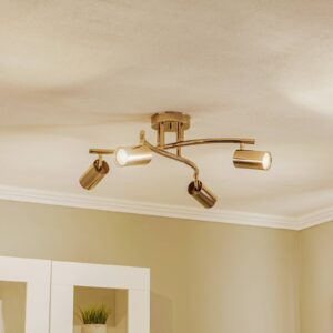 Svítidlo Lucea zlatá kov