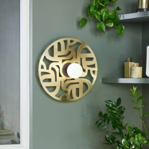 Svítidlo MARKET SET mosaz kov