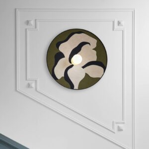 Svítidlo MARKET SET khaki textil/kov