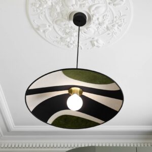 Svítidlo MARKET SET bříza textil/kov