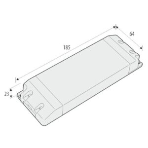 Svítidlo MCJ bílá/černá PVC