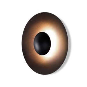 Svítidlo Marset hnědá hliník/dřevo