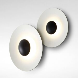 Svítidlo Marset hnědá/bílá Hliník/kov/dřevo