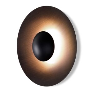 Svítidlo Marset hnědá hliník/dřevo