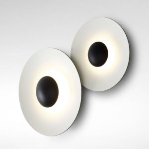 Svítidlo Marset hnědá/bílá Hliník/kov/dřevo