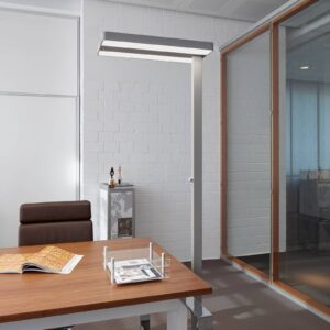 Svítidlo Maul stříbro Hliník