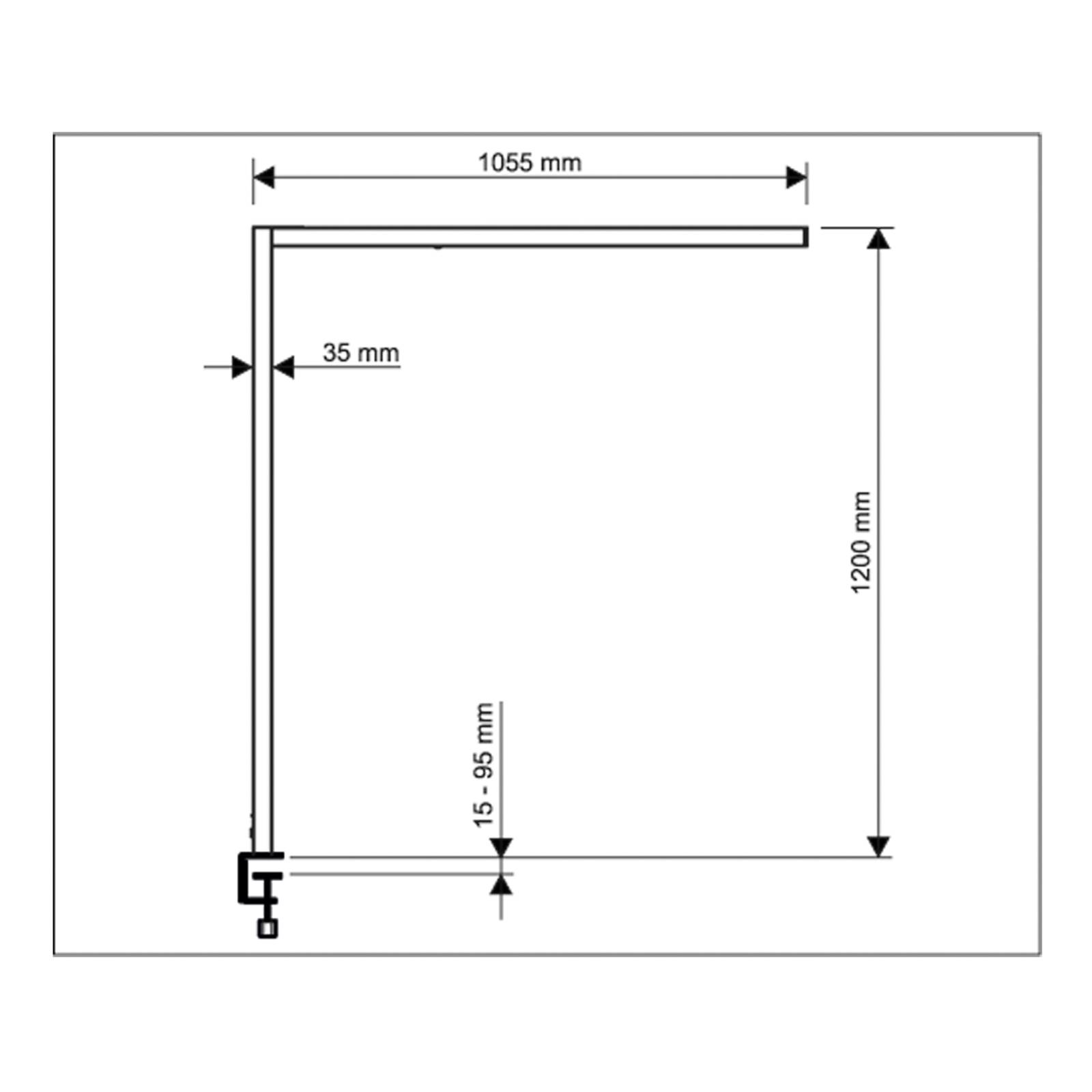 Svítidlo Maul bílá Hliník