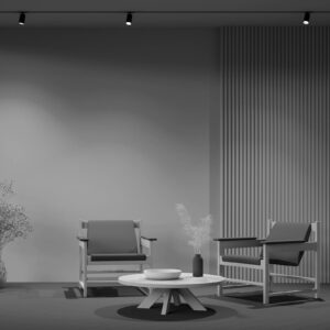 Svítidlo Maytoni černá Hliník