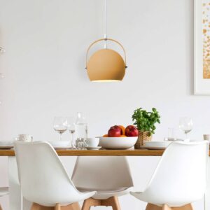 Svítidlo Näve žlutý/bílý železo