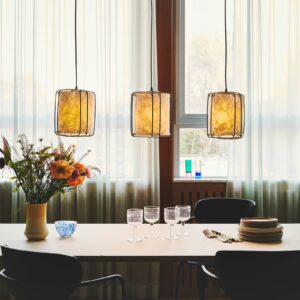 Svítidlo Nordlux bílá/černá tyvek/kov