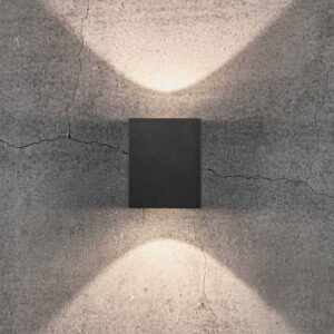 Svítidlo Nordlux černá strukturovaná Hliník/sklo