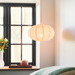 Svítidlo Nordlux bílá textil