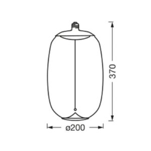 Svítidlo OSRAM amber Plastové
