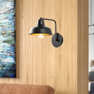 Svítidlo Opviq černá/zlatá kov