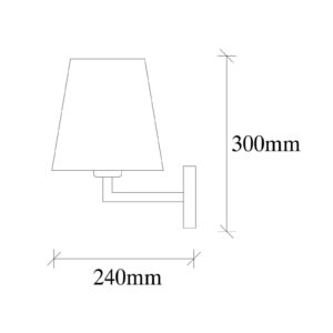 Svítidlo Opviq bílá/černá textil/kov