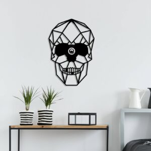 Svítidlo Opviq černá středně hustá dřevovláknitá deska/kov