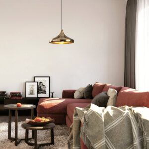 Svítidlo Opviq zlatá kov