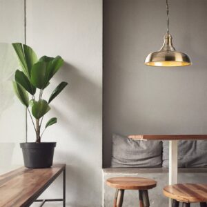 Svítidlo Opviq zlatá kov