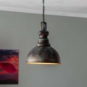 Svítidlo Opviq antická zlatá kov