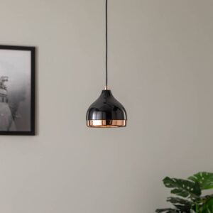 Svítidlo Opviq černý/měď kov