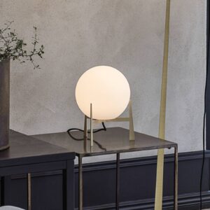 Svítidlo PR Home zlatá/opálová sklo/kov