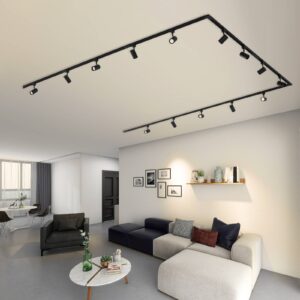 Svítidlo PRIOS černá Hliník/kov