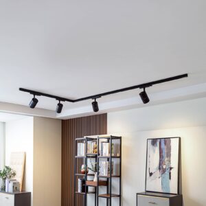 Svítidlo PRIOS černá hliník