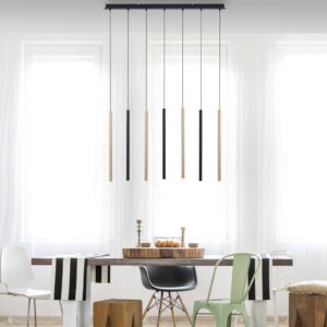 Svítidlo Paul Neuhaus černá/hliník železo/hliník/polykarbonát