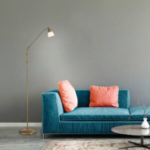 Svítidlo Paul Neuhaus starožitná mosaz železo/sklo