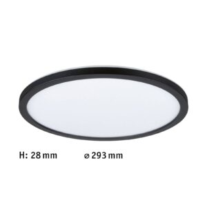 Svítidlo Paulmann černá plast