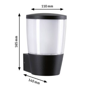 Svítidlo Paulmann antracit hliník