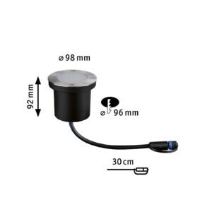 Svítidlo Paulmann hliník Kov/plast