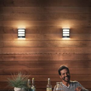 Svítidlo Philips antracit Nerezová ocel