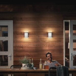 Svítidlo Philips antracit Nerezová ocel