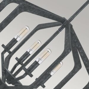 Svítidlo QUOIZEL černá ocel