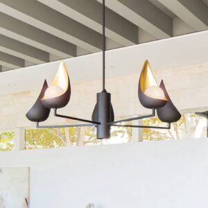 Svítidlo Quintiesse černá matná/zlatá/bílá ocel/imitace alabastru