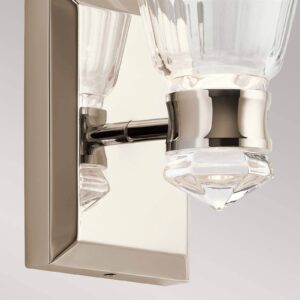 Svítidlo Quintiesse leštěný nikl/čirý Ocel/hliník/sklo