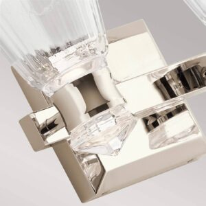 Svítidlo Quintiesse leštěný nikl/čirý Ocel/hliník/sklo