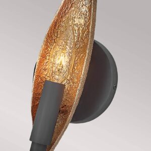 Svítidlo Quintiesse černá/zlatá Ocel/hliník/pryskyřice