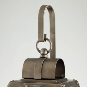 Svítidlo Quintiesse bronzová leštěná/čirá hliník/sklo