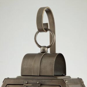 Svítidlo Quintiesse bronzová leštěná/čirá hliník/sklo