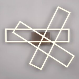 Svítidlo Reality Leuchten matný nikl kov/plast