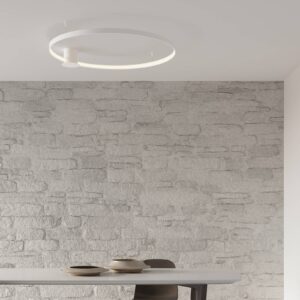 Svítidlo SOLLUX LIGHTING bílá hliník/plast PVC