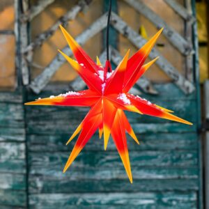 Svítidlo STERNTALER červená/žlutá plast