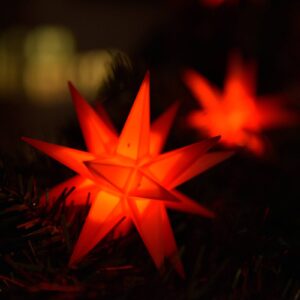 Svítidlo STERNTALER červená plast