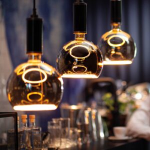 Svítidlo Segula kouřově šedá sklo