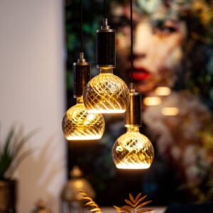 Svítidlo Segula kouřově šedá sklo