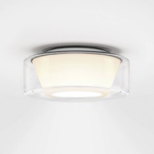 Svítidlo Serien Lighting hliník leštěný/čirá/opálová bílá hliník/sklo/polykarbonát