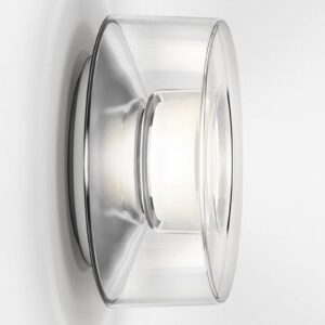 Svítidlo Serien Lighting čirý/hliníkový lesklý Akryl/hliník